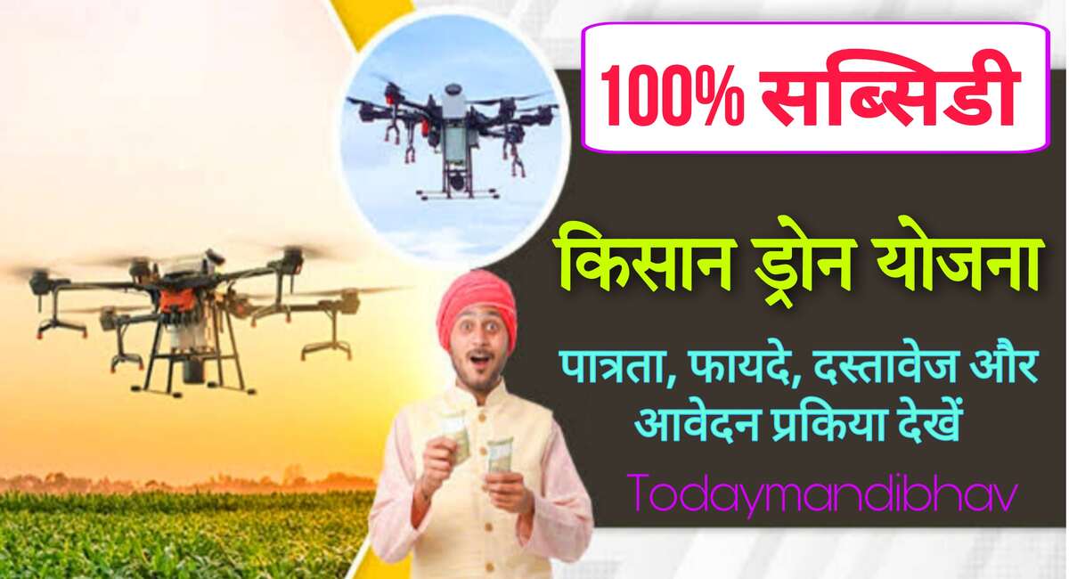 किसान ड्रोन योजना 2023: kisan drone yojana का लाभ उठाएं किसान, पात्रता, दस्तावेज और आवेदन प्रकिया देखें