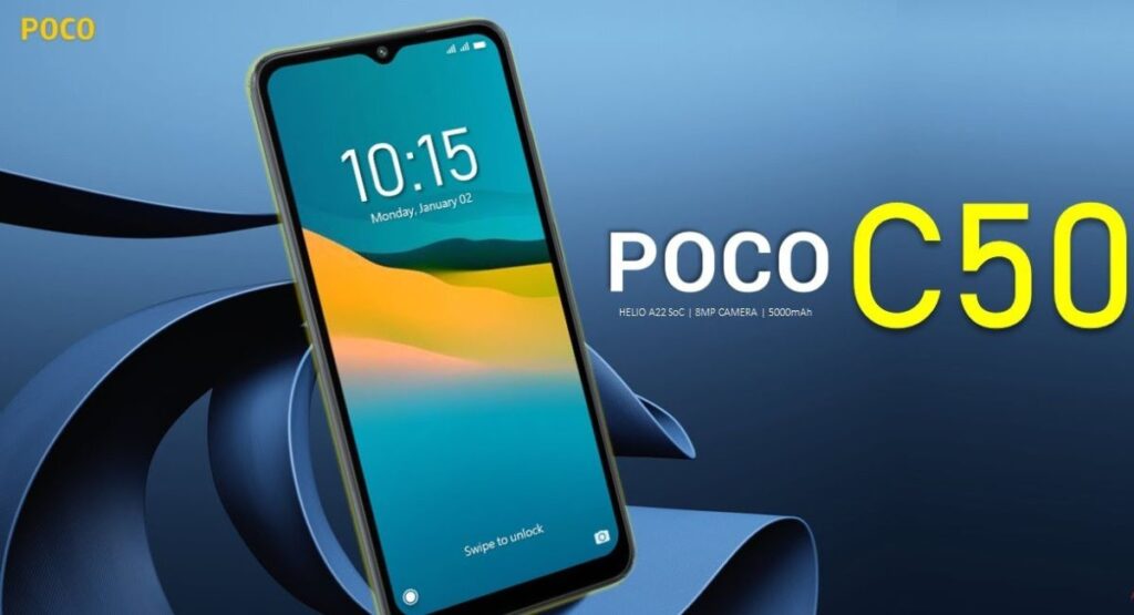 POCO C50 4G Smartphone