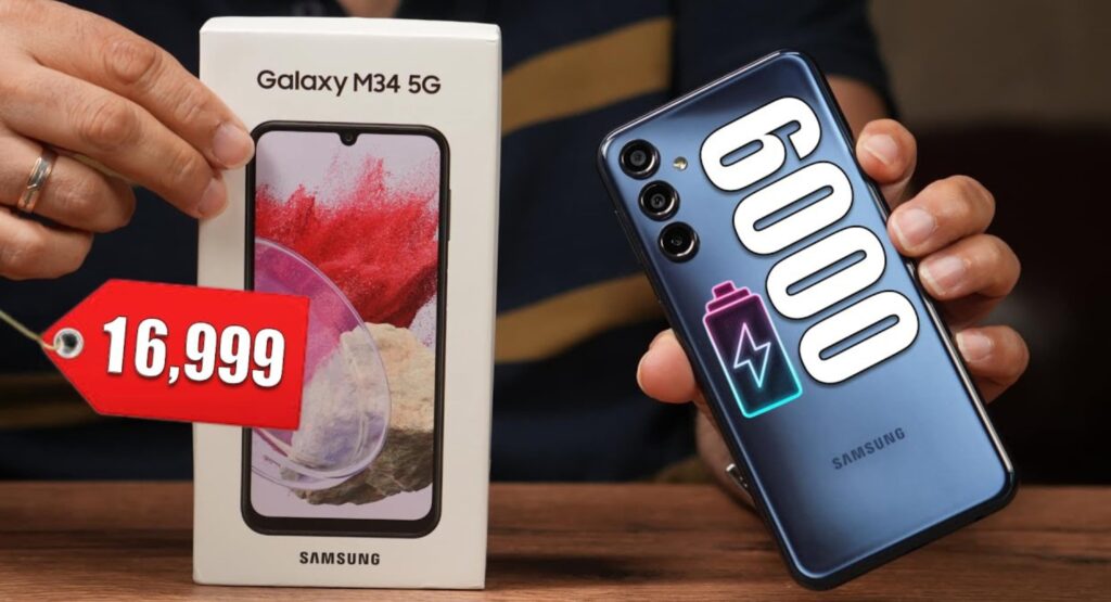  Samsung M34 New Smartphone