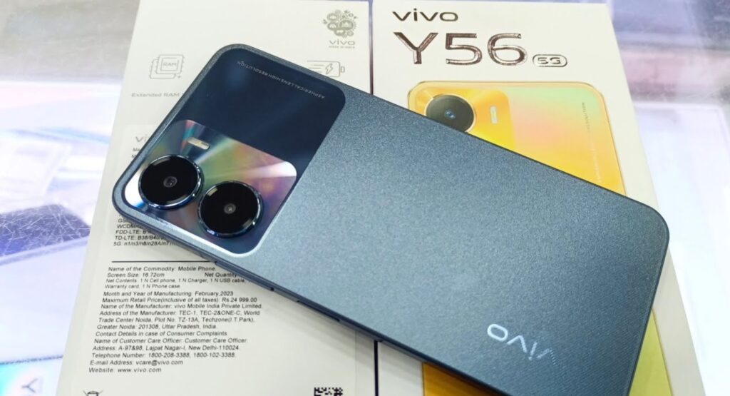 Vivo Y56 New 5G Smartphone 