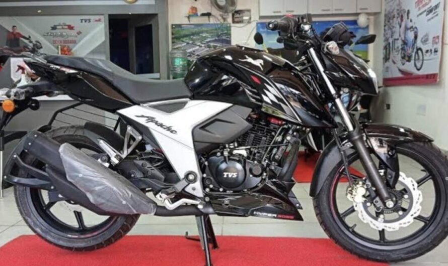 Pulsar को फेल करने वाली नई Tvs Apache को सबसे सस्ते दाम में खरीदे, 65kmpl माइलेज में खास